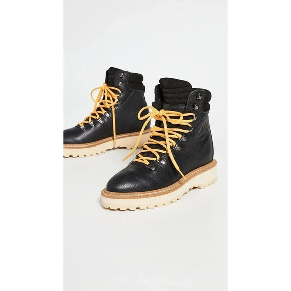 Diemme Monfumo Boots in Black Leather 37 with Box Womens DI2207MF04 Hiking - Picture 1 of 16